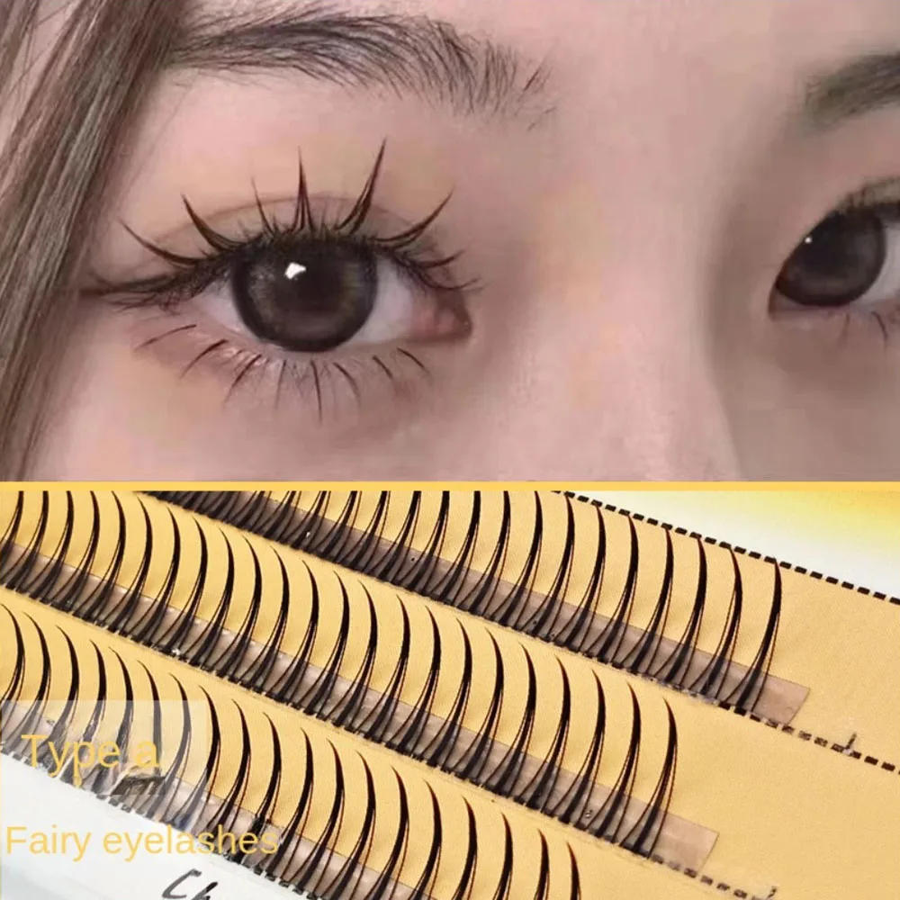 Nouveau 3D faux cils doux segmentés Extension de cils naturel longs Wispies outils de maquillage des yeux outils de maquillage