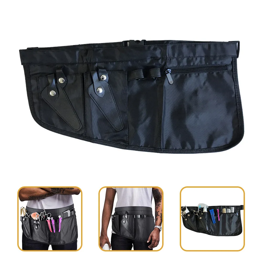 

Профессиональная сумка-органайзер для парикмахера на пояс, ударопрочная, из холщовой ткани, для ножниц, для салона и домашнего использования, сумка для барбера, поясная сумка для парикмахера