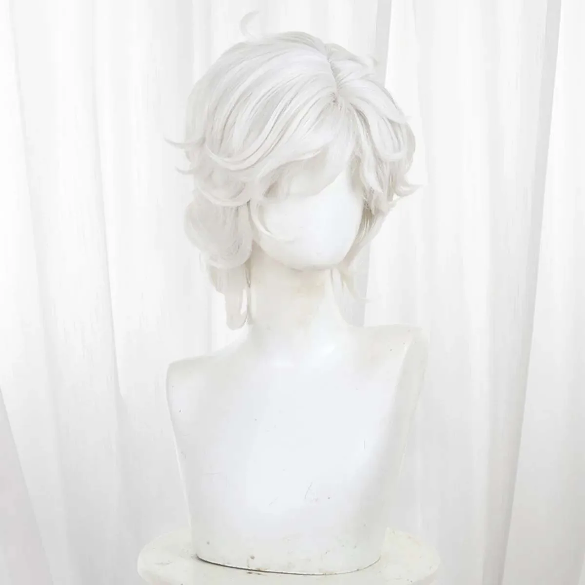 Parrucca cosplay argento Identity V Spirit of the Lake Patient