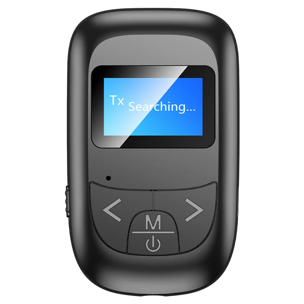 1 قطعة محول الصوت 5.0 شاشة Lcd نقل لاسلكي للمنزل مكتب متعدد الأغراض محول USB جهاز الصوت المحمول #3