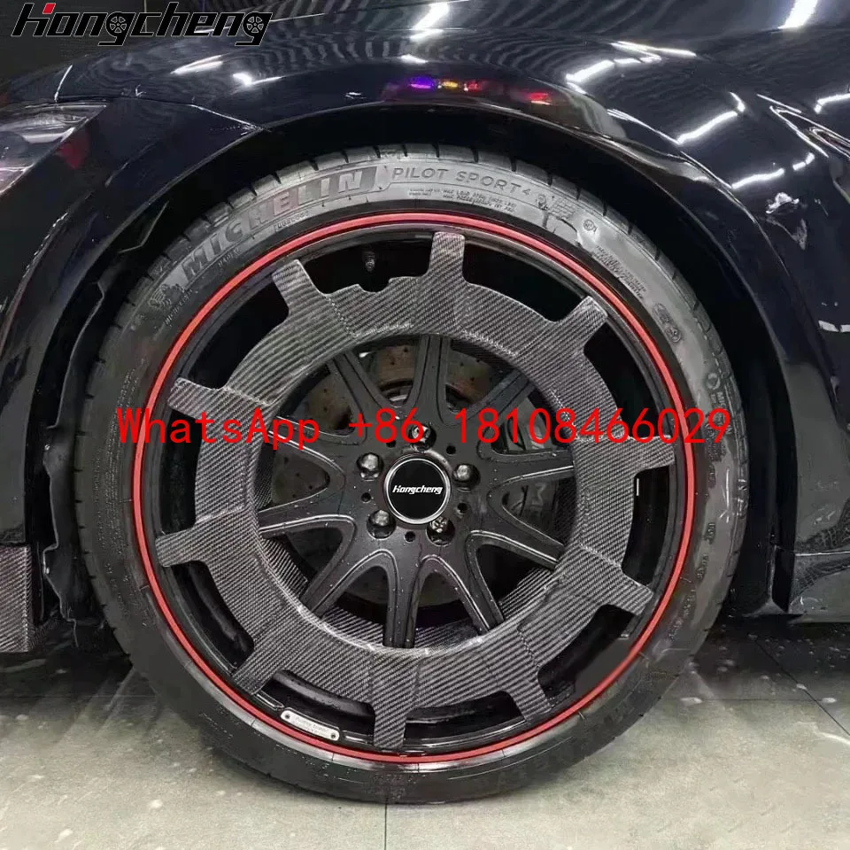 

Кованые алюминиевые диски 22 дюйма с индивидуальным дизайном из карбона, PCD 5x130, 5x114.3, 5x120