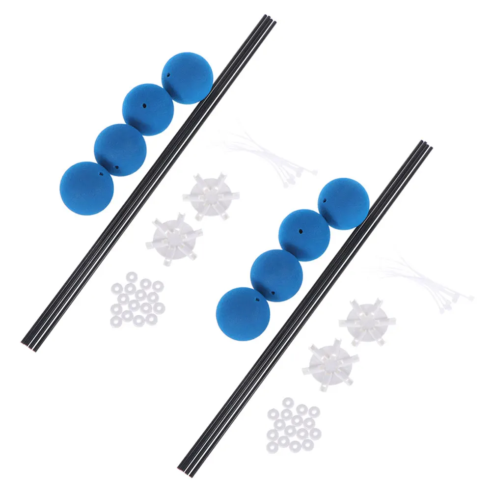 

2Sets Remote Control Helicopter Landing Part Balance Kit for Aircraft Protection Reliable Training Tool for Beginners and