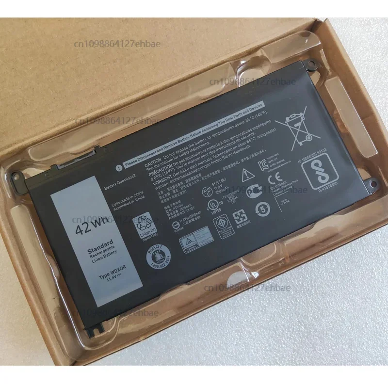 

Новый аккумулятор WDX0R WDXOR для Dell Latitude 3488 3580 Inspiron Vostro 13 15 5379 5471 5565 5468 5567 5568 5570 5575 5579 7368 7560