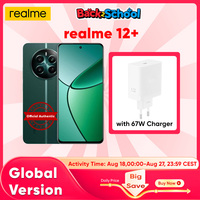 realme 12 Plus Smartphone MediaTek Dimensity 7050 5G 6.67'' 120Hz Ultra Smooth OLED Display 50MP Sony Camera 67W SUPERVOOC NFC