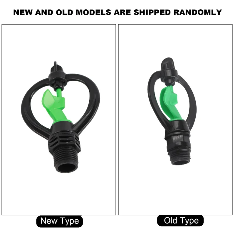 10Pcs Plastic G1/2in Spray Sprinkler Butterflies Rain Shaped Nozzle Agricultural Irrigation