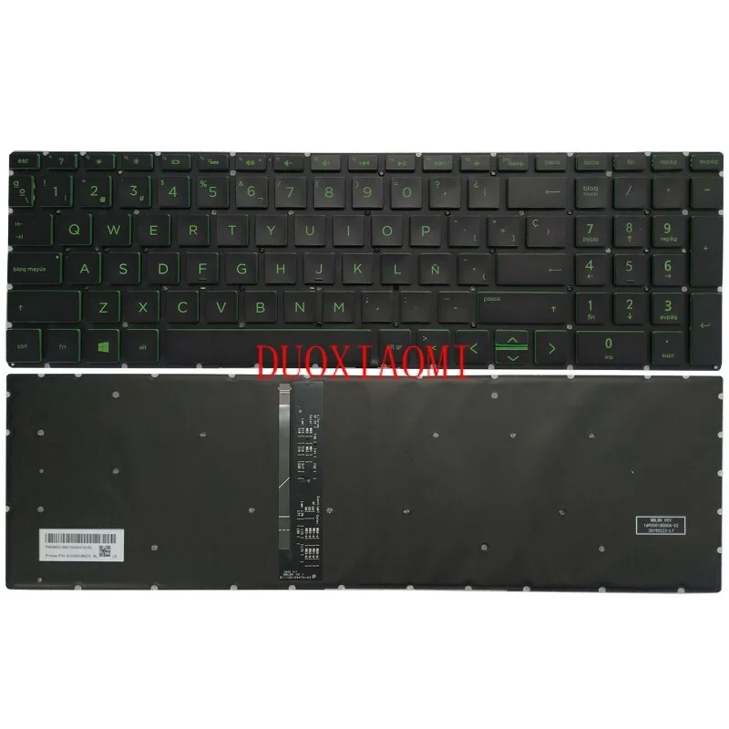 FOR HP 15-cx0075TX 15-cx0058wm 15-CX0040NR 15-cx0020nr Latin/Spanish Keyboard