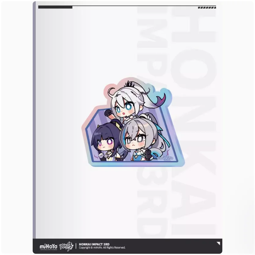 2024 Anime Honkai Impact 3 HONKAI MEME Acrylic Badge Cartoon Figure Kiana Raiden Mei Bronya Brooch Button Cosplay Gift