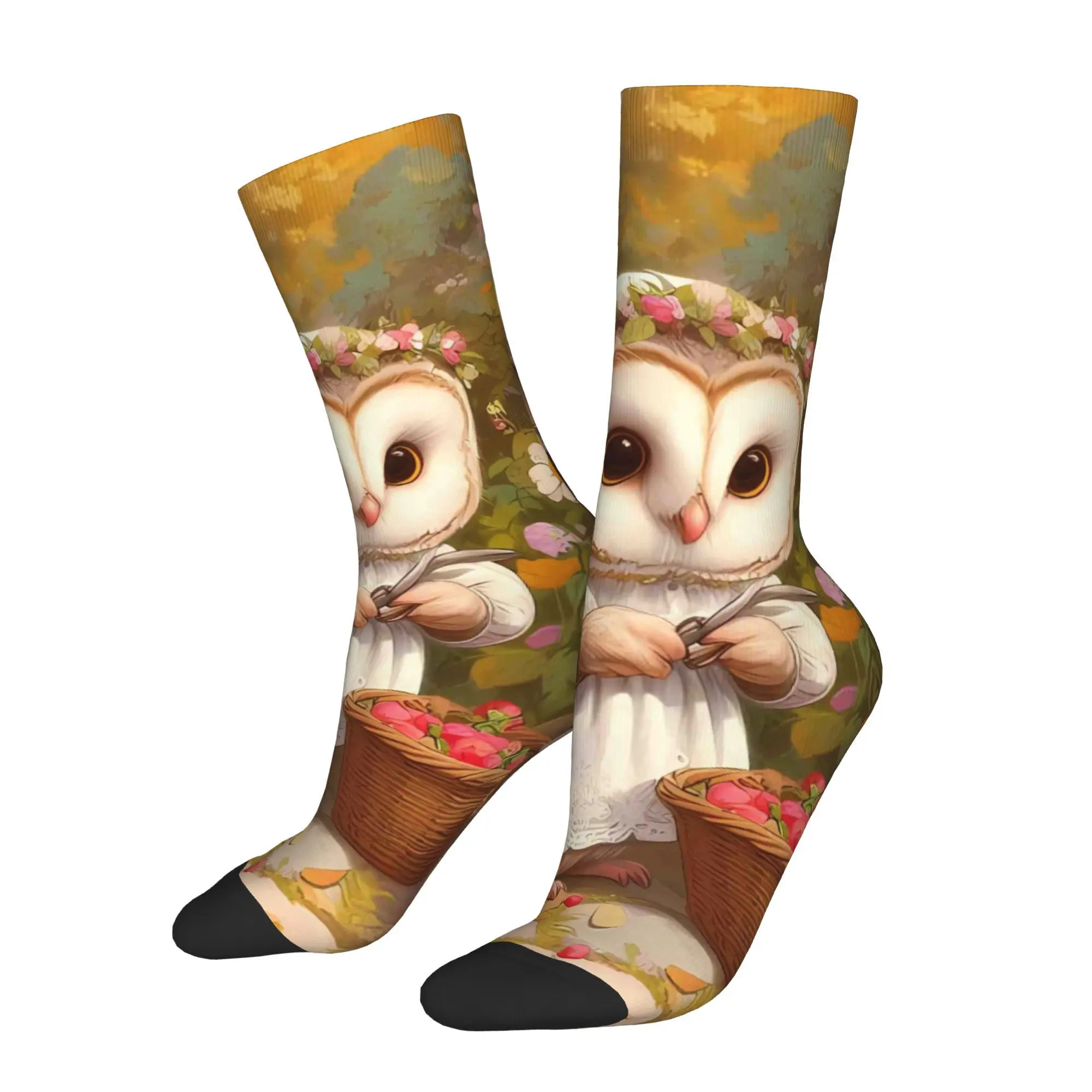 

Hedgehog Animal Sock Printed Man Polyester