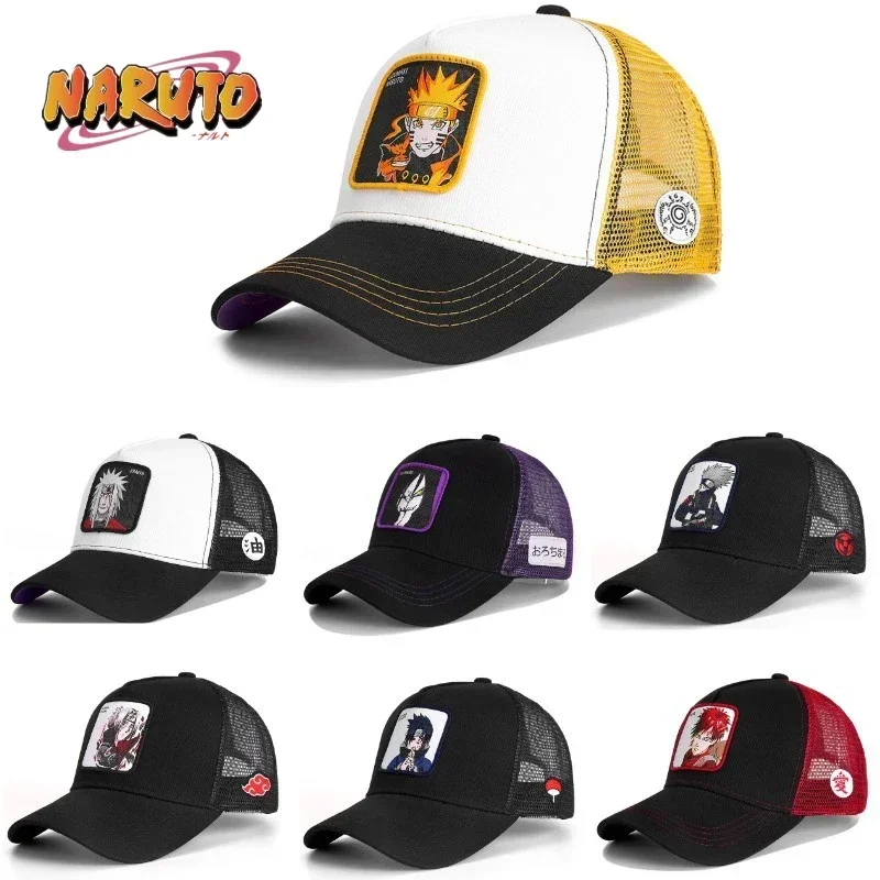 

Uzumaki Naruto Embroidery Hat Boys Women Baseball Cap Summer Sunhat Parent-child Anime Outdoor Sport Shade Cap Trucker Hat Gifts