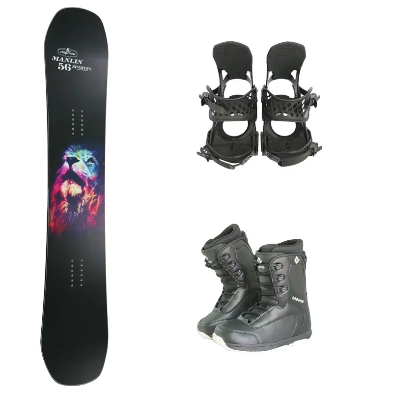 Professional Freestyle Wood Ski Snowboard, atacado, OEM, Inverno, 2024