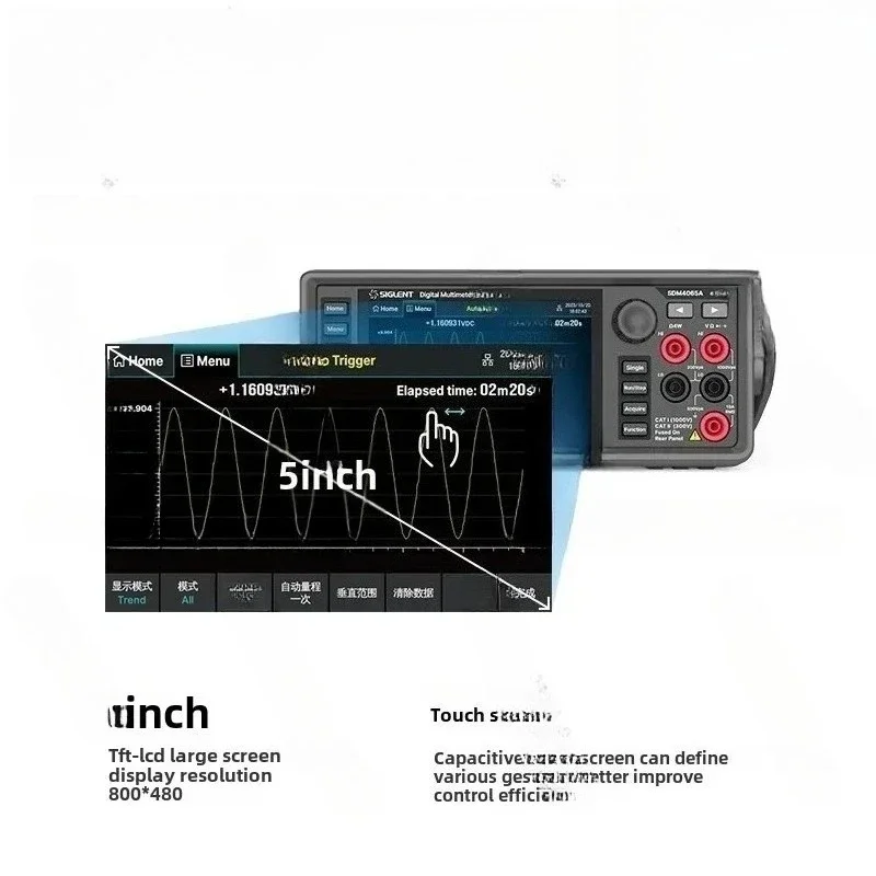 Siglent 6 And A Half Digital Multimeter High-speed Dual Display SDM4065A/SDM4065A-SC