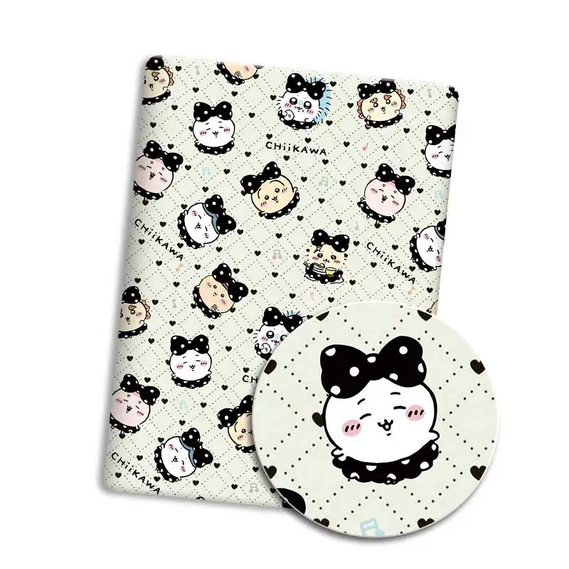 DIY Cartoon-Stoff 140x50CM Baumwollstoff Patchwork-Gewebe Kinder Heimtextilien Nähen Puppenkleid Vorhang Polyester-Baumwollstoff – Detail 4
