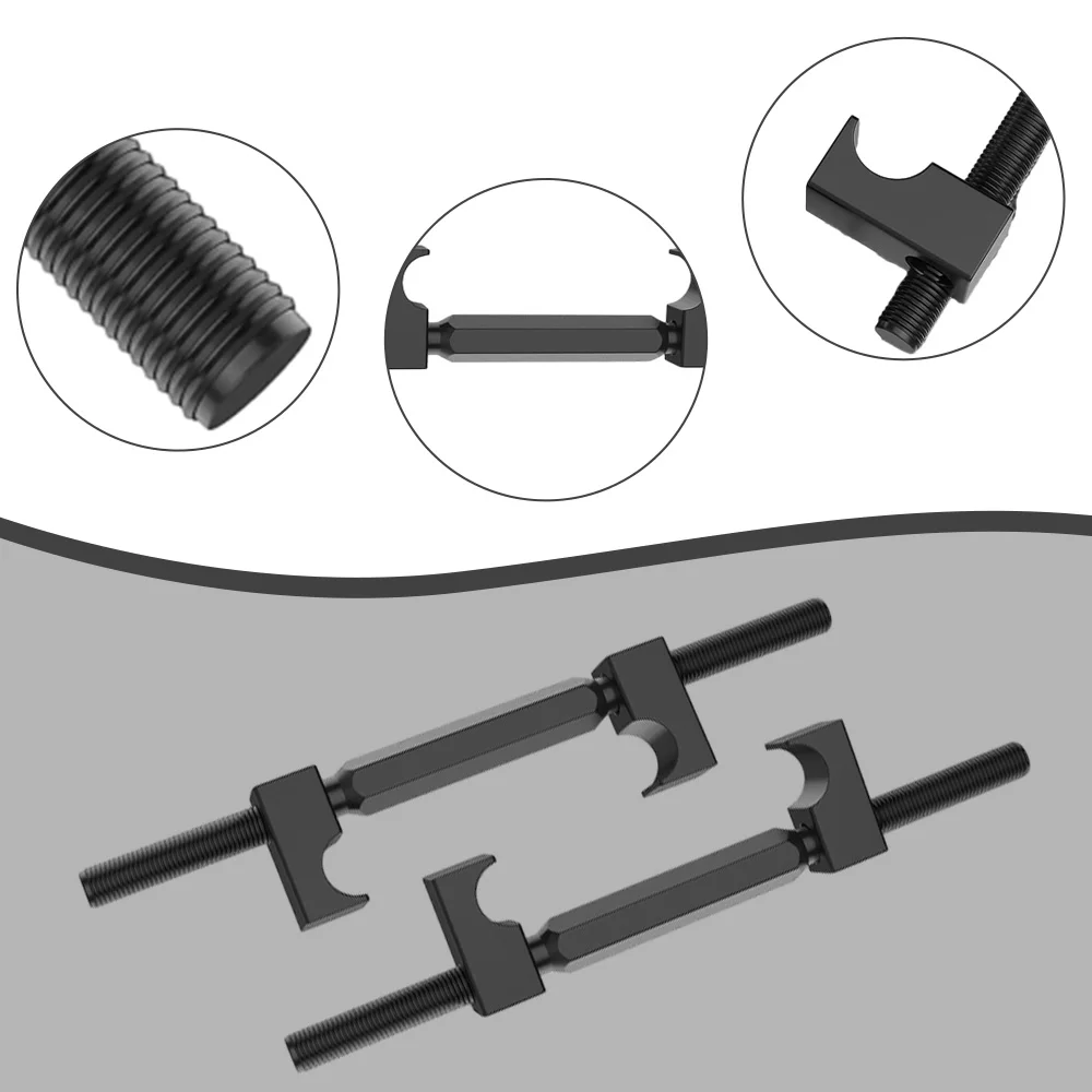 2pcs Coil Spring Compressor Tool Manual Spring Removal Puller Tool Auto Spring Repair for Car Motorcycle Front Strut Replacemen