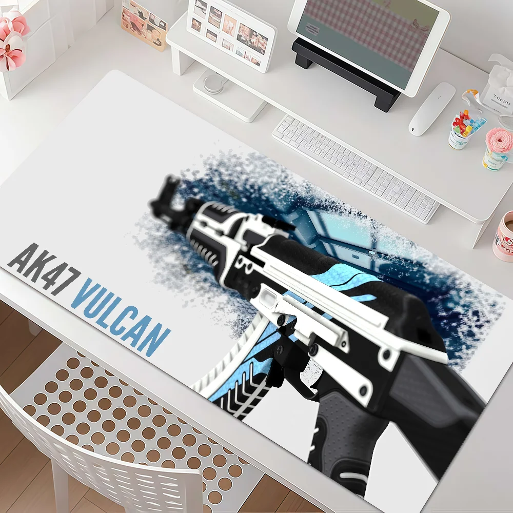 Hot Game C-Counter-Strike 2 CSGO Mouse Pad Anti Slip Rubber Edge Locked Thickened Laptop Gaming Desk Mat