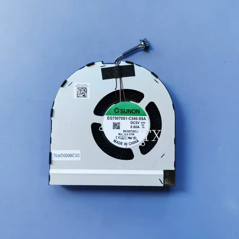 New Fan for Dell Precision 7550 7560 M7550 M7560 2020