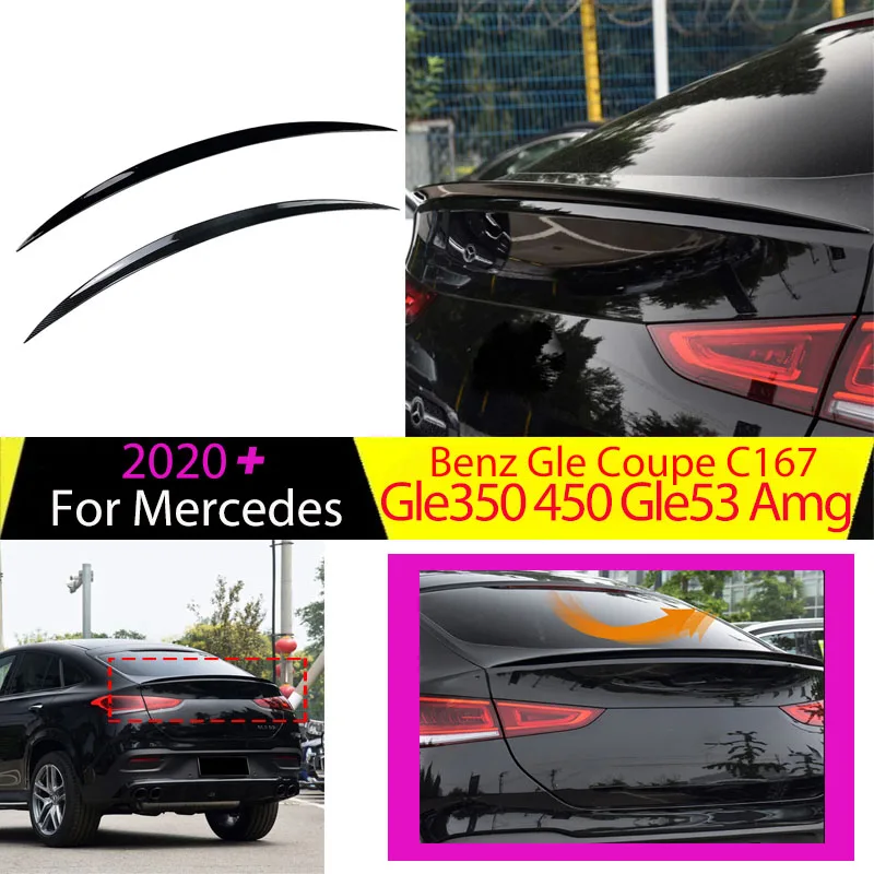 

Спойлер на крышу, заднее крыло для Mercedes Benz Gle Coupe C167 Gle350 450 Gle53 Amg 2020+, задний спойлер на багажник, аксессуары для губ на крыло