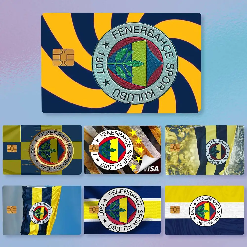 C-Cool Turkey Fenerbahce-Es Pattern  Credit Card HD Stickers Premium matte film effectively prevents fingerprints and daily .