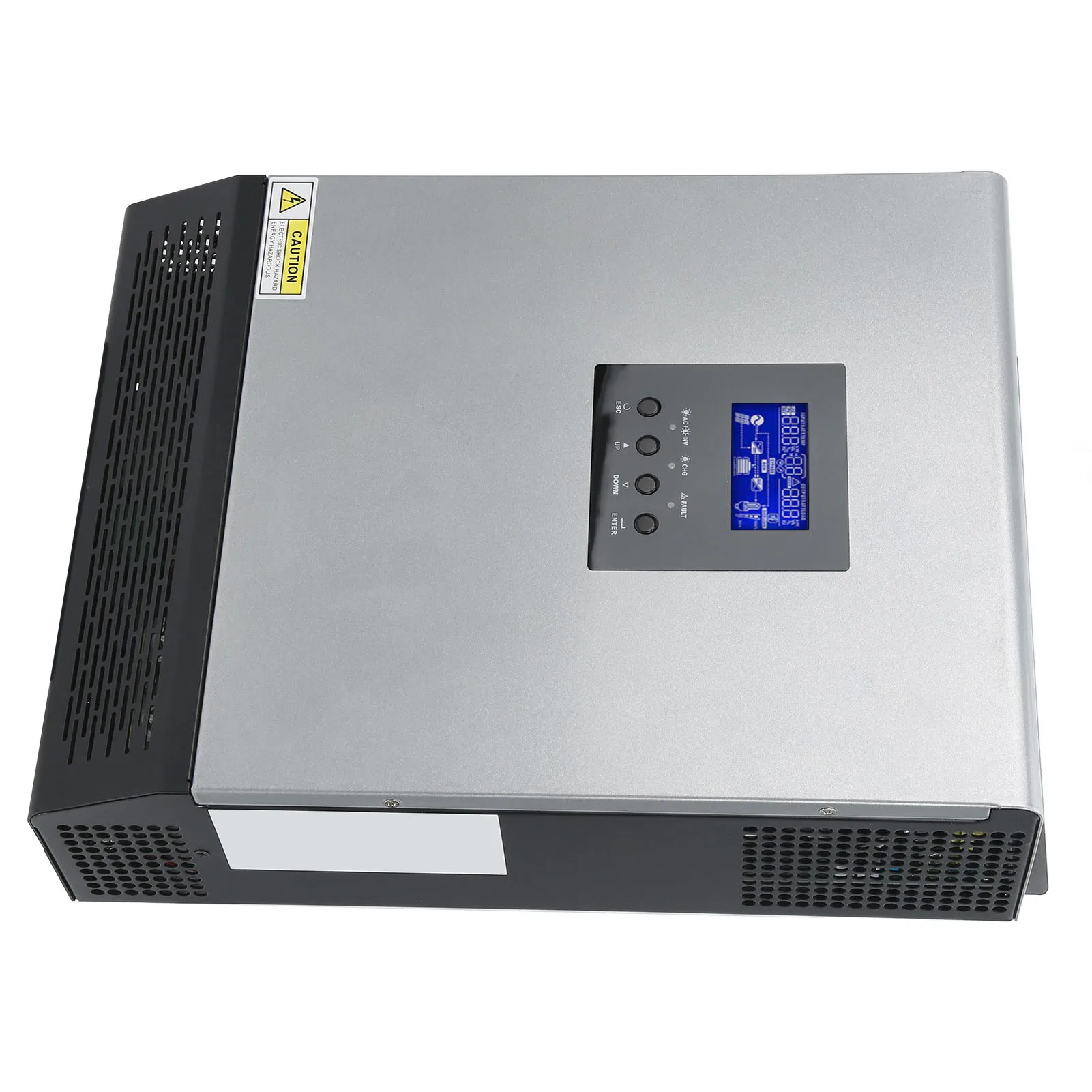 3KVA Hybrid Solar Inverter 24V 110V Built-in 50A PWM Solar Charge Controller 2400W 120V Pure Sine Wave Solar Hybrid Inverter view 4