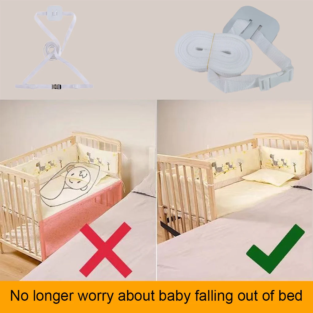 Baby Bed Strap Nursery Toddler Infants Newborn Anti-skid Belt Safety