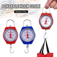 High Quality 10kg Mechanical Vintage Portable Spring Balance Hook Scale For Hanging Option Pocket Luggage Scale