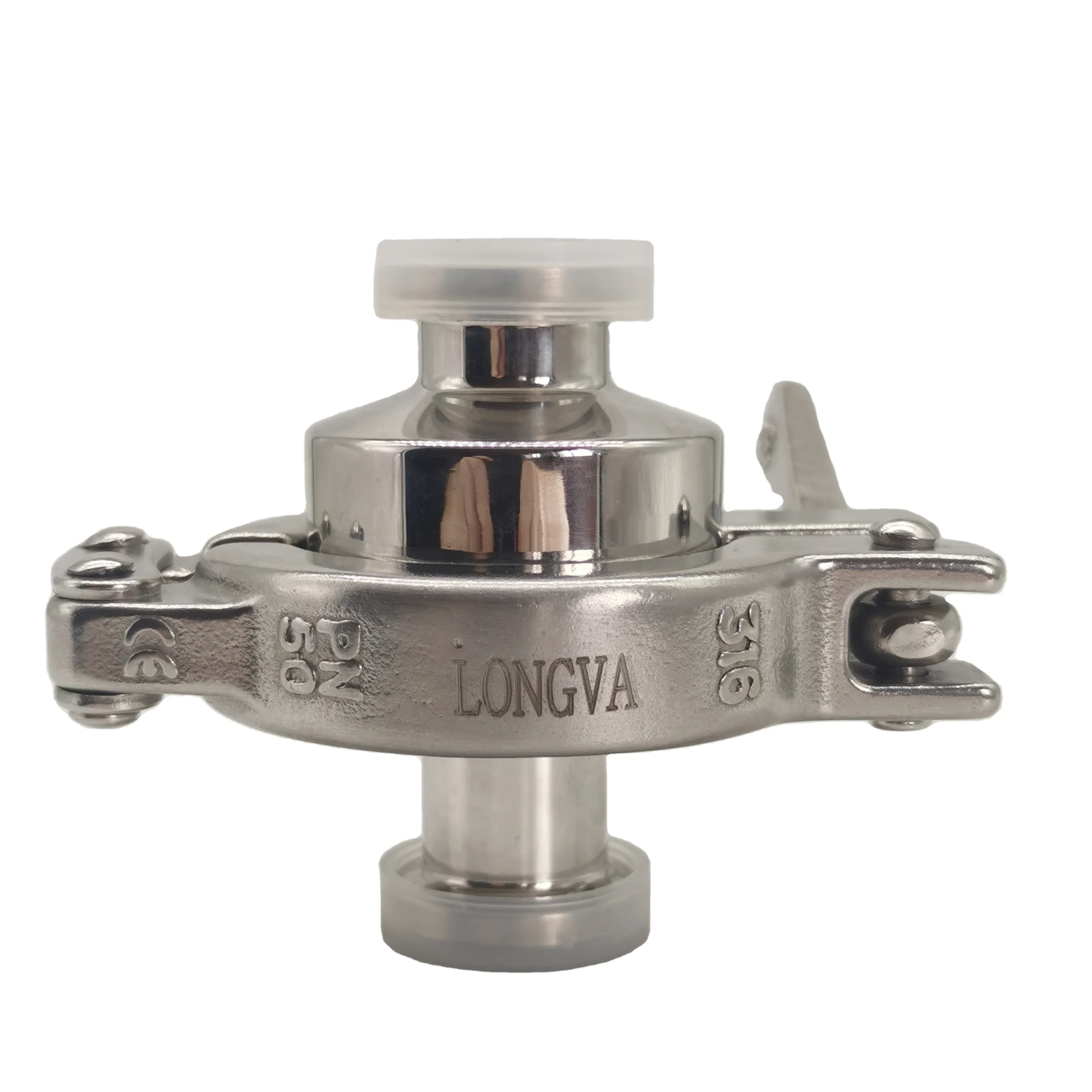 Sanitary Stainless Steel Two Piece Tri Clamped Clean Steam Trap TC-C Clean Steam Trap