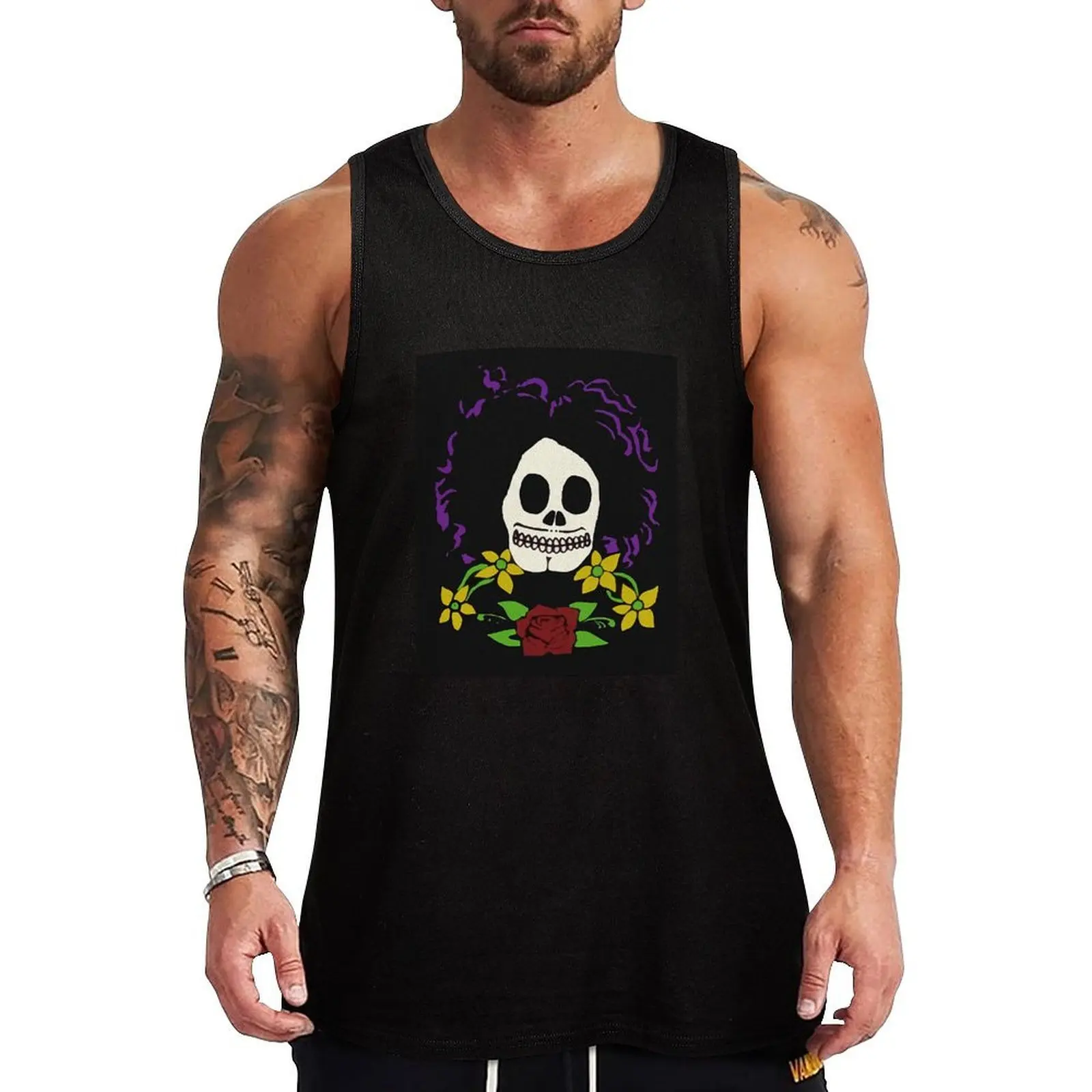 

brant bjork Tank Top Street Print Tank Top Casual Graphic Sleeveless Tee