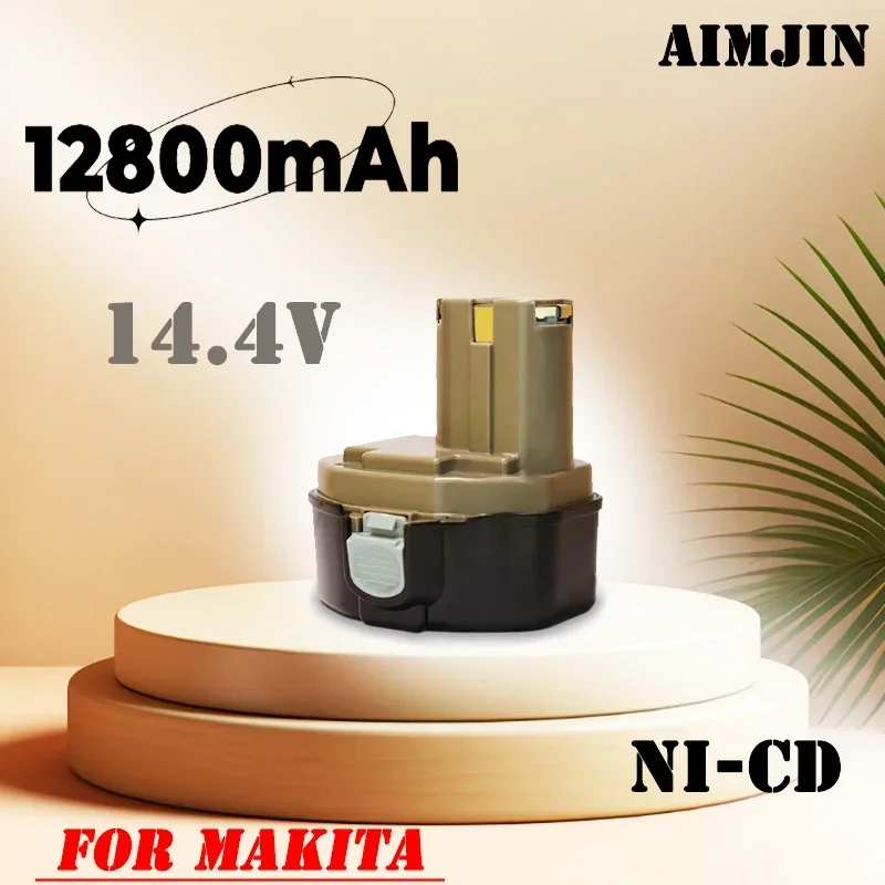 

NEW 14.4V 12800mAh Ni-CD Replacement Battery for Makita PA14 1420 1422 1433 1434 1435 1435F 192600-1 193985-8 192699 193157-5