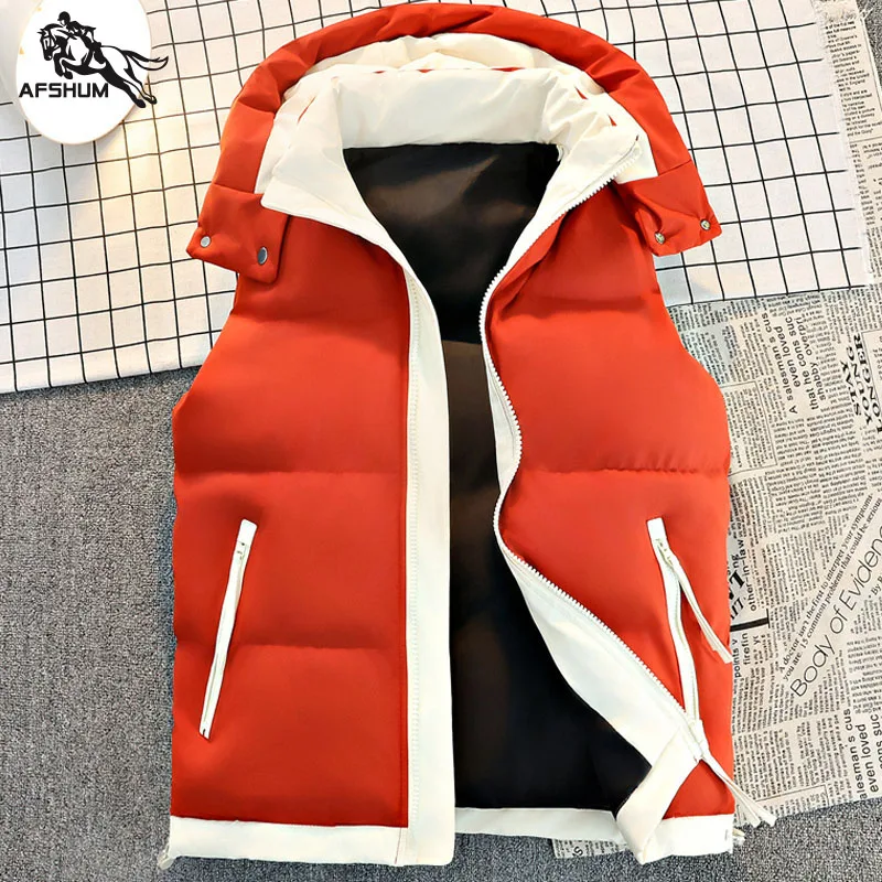 Chaleco para hombre Otoño إضافة الصوف الجديد empalme hombres de mediana age enjuague chaleco casual de negocios chaleco عادية