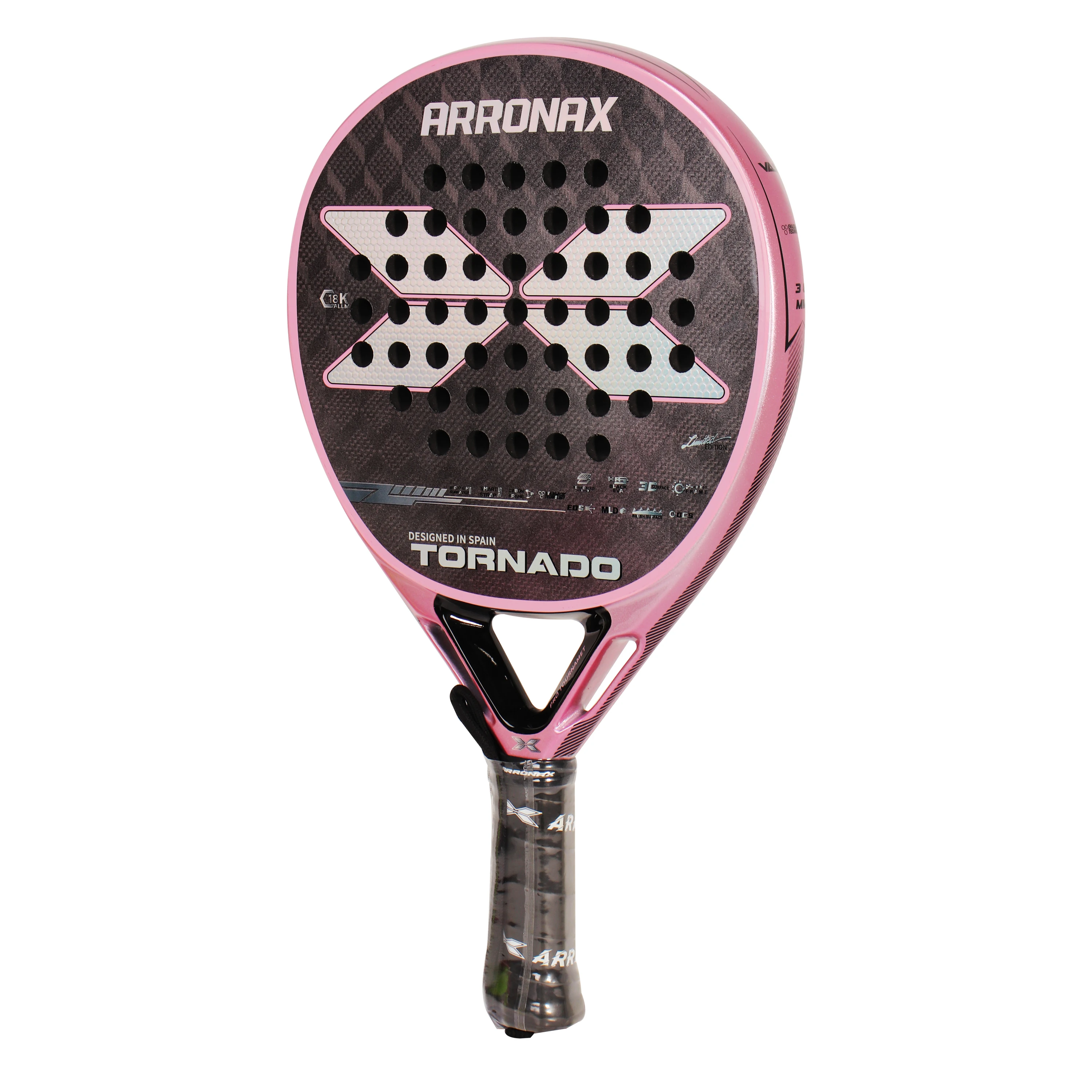 Arronax Professional Custom Paleta De Padel 3D 18k Padel Racket Paddle Tennis Rackets