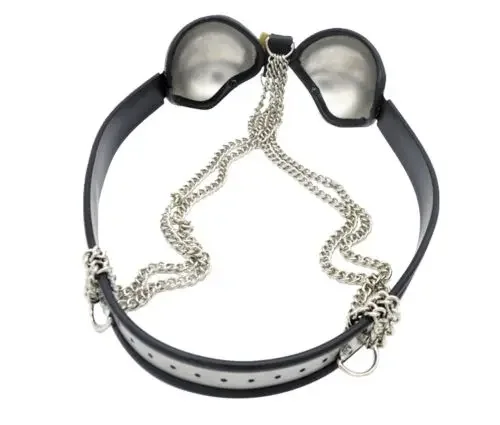 Female Chastity Metal Bra Device Stainless Steel Breast Restraint Bandage Sex Toy Underwear Drop Shipping