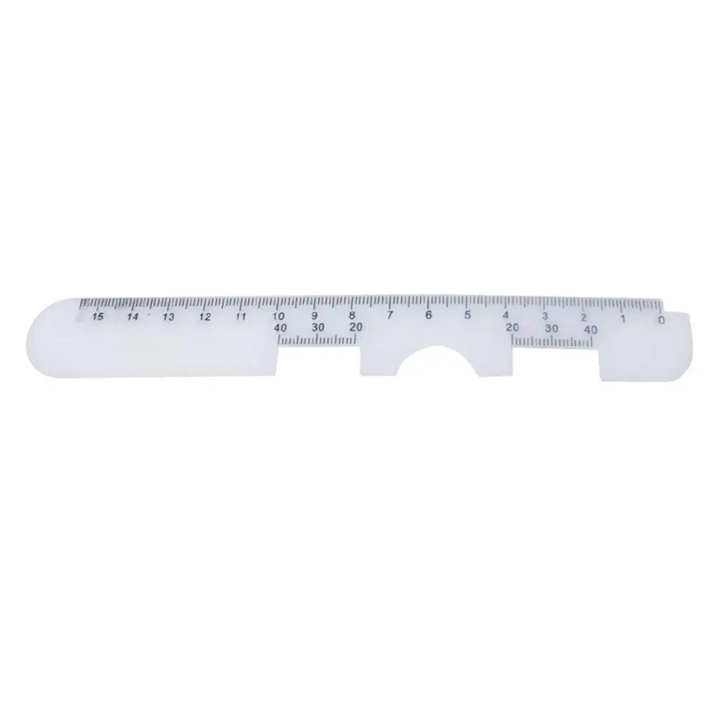 5 Pcs Pupil Distance Ruler Lightweight PD Measurement Tool for Ophthalmic Plastic Portable Caliper Pinhole