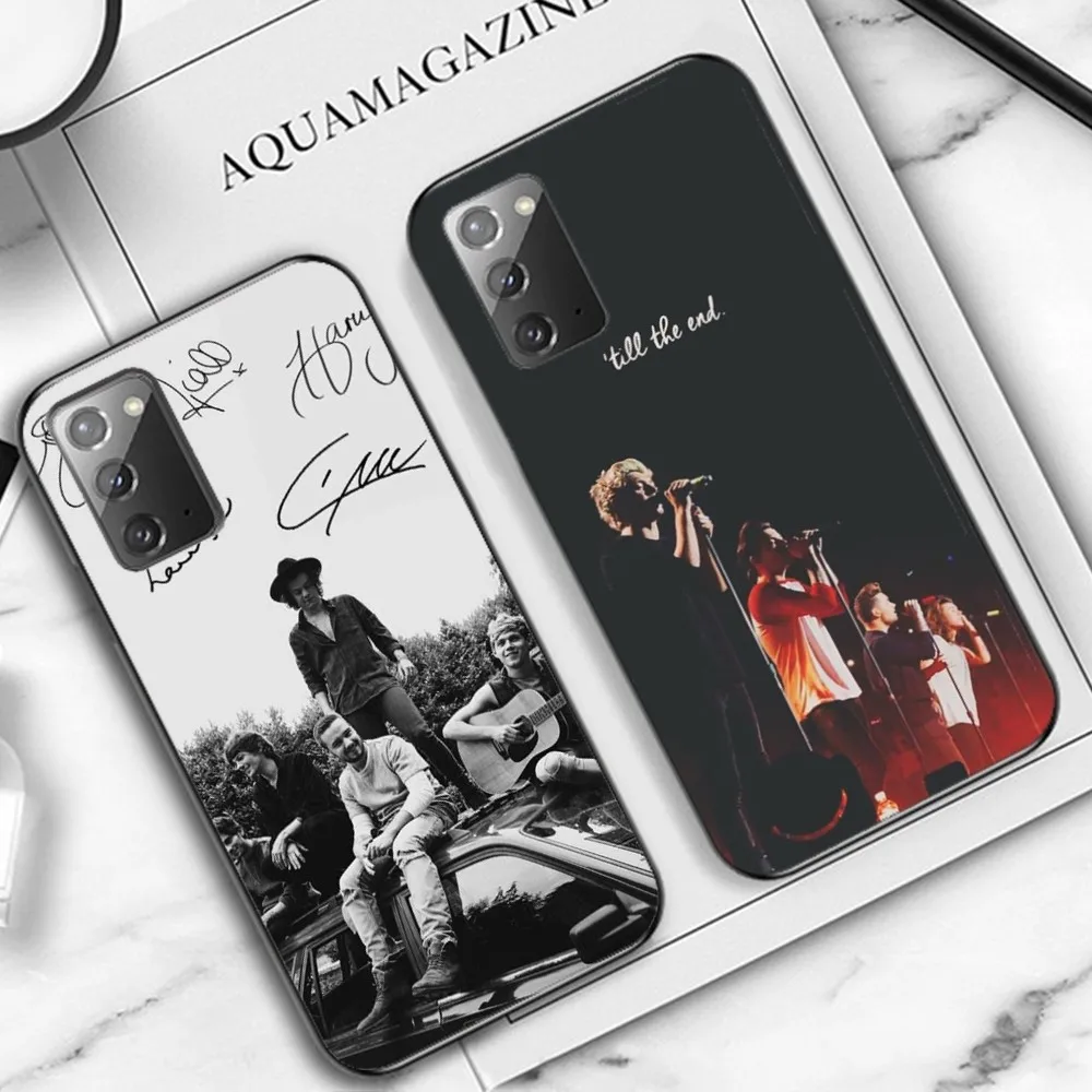 Band O-One Direction Phone Case For Samsung Note 8 9 10 20 pro plus lite M 10 11 20 30 21 31 51 A 21 22 42 02 03