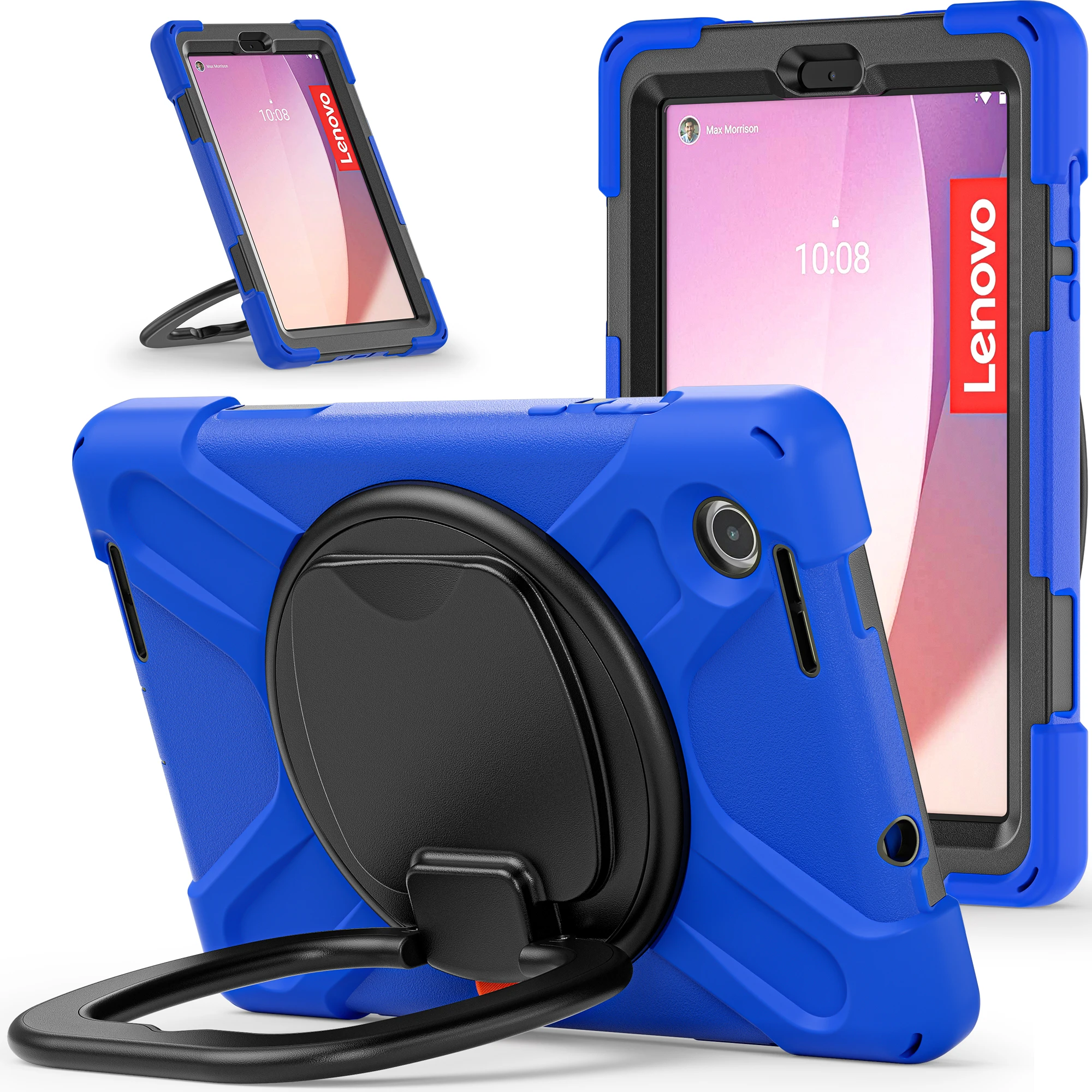 Case For Lenovo Tab M9 TB310FU TB310XU M8 4th Gen TB300FU TB2300XU Heavy Duty Cover Shockproof With 360 Rotatable Handle Grip