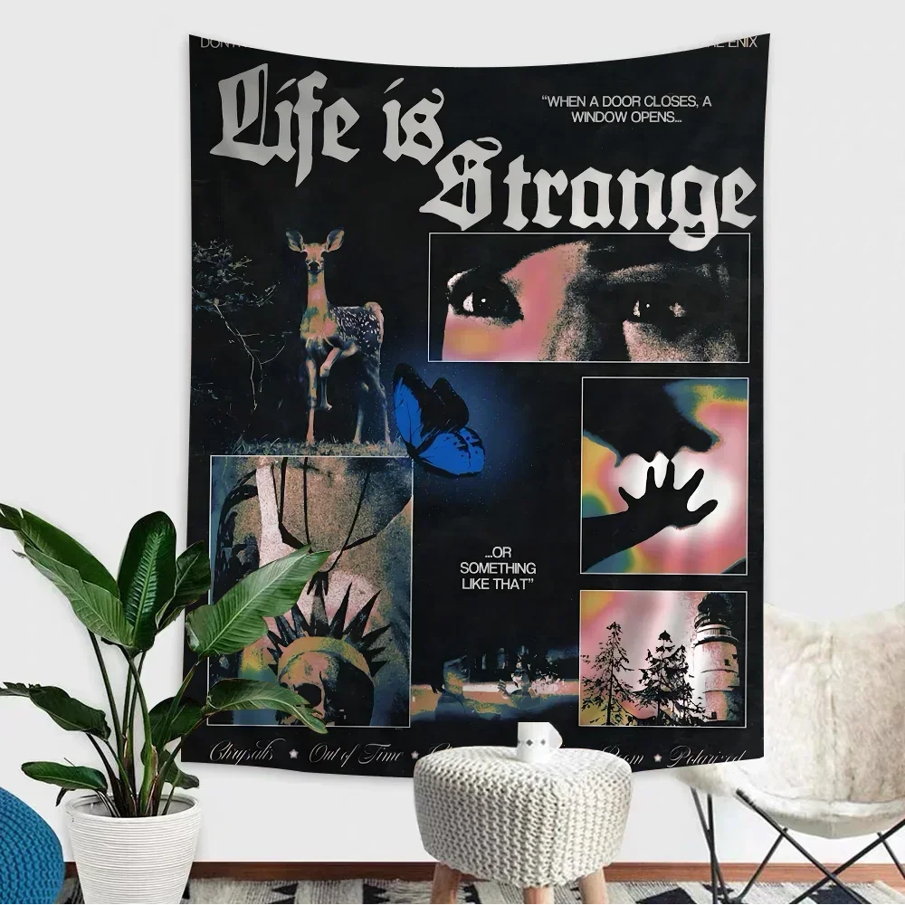 Life is Strange 2 Printed Large Wall Tapestry Hanging Tarot Hippie Wall Rugs Dorm Home Decor