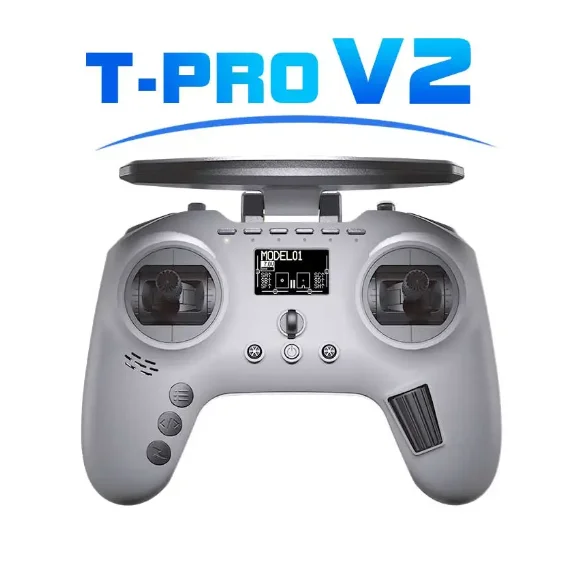 أحدث البلوز T Pro V2 الداخلي 2.4G 1000mW ExpressLRS ELRS وحدة تحكم راديو قاعة الاستشعار Gimbals EdgeTX/OpenTX TPRO