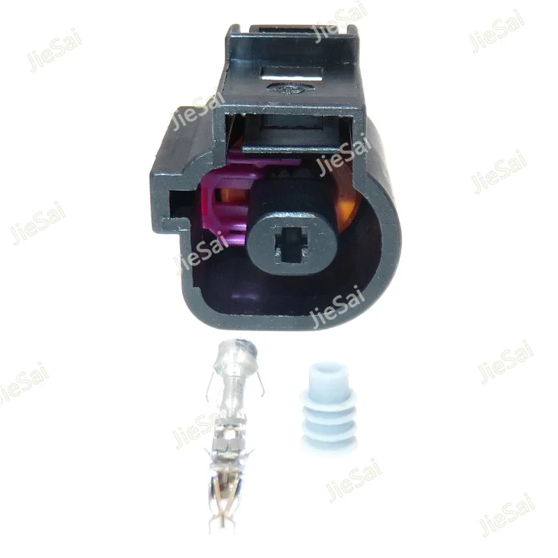 1-poliger wasserdichter Auto-Kabelstecker der Serie 1.5 1J0973081 Automobil-Motoröldrucksensor-Stecker für VW Audi