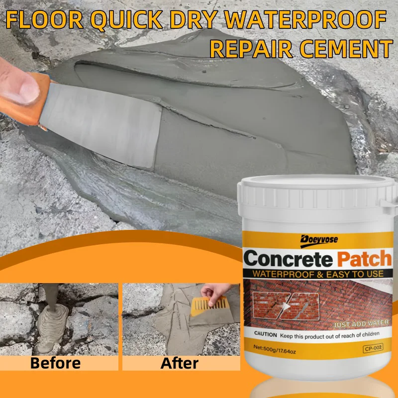 Gray Concrete  Repair Paste Waterproof Crack Sealant 100g/300g/500g
