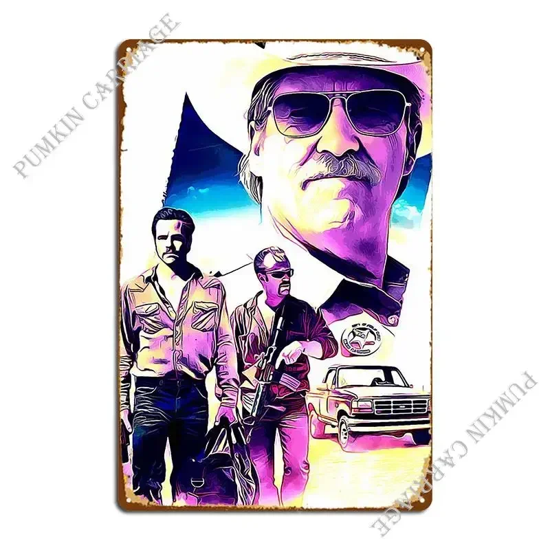 Hell Or High Water 2 Metal Plaque Poster Club Wall Decor Wall Cave Classic Tin Sign Poster