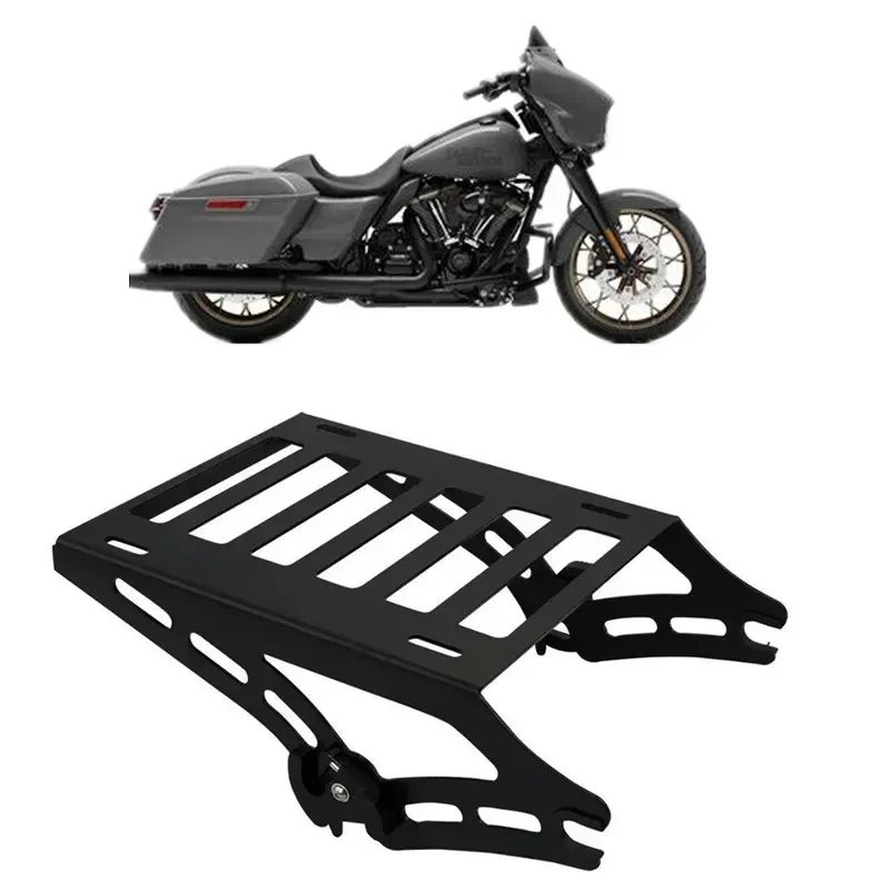 For Harley Tour Pak Touring Street Glide Road King 2014-2022 2019 2018 Motorcycle 2-Up Pack Mount Luggage Rack Acsessories