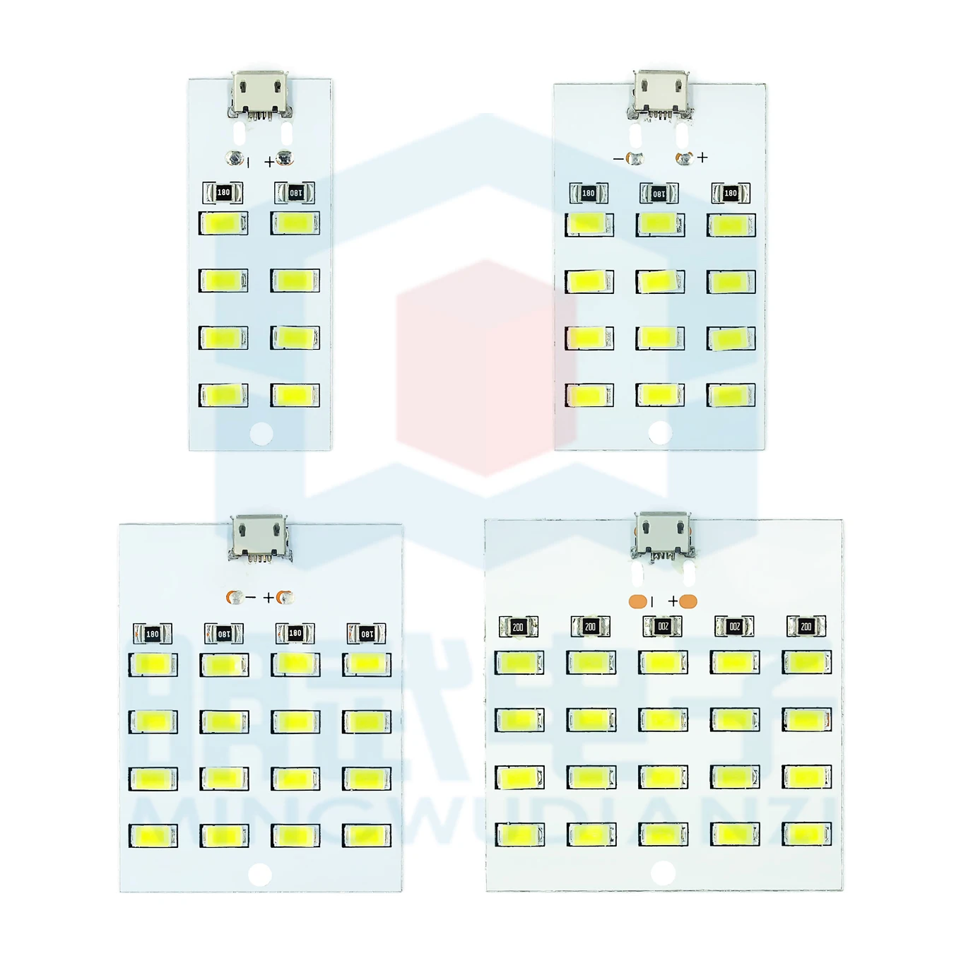 8/12/16/20 Lamp Beads LED Lighting Board USB Mobile Stall Light Emergency Light Night