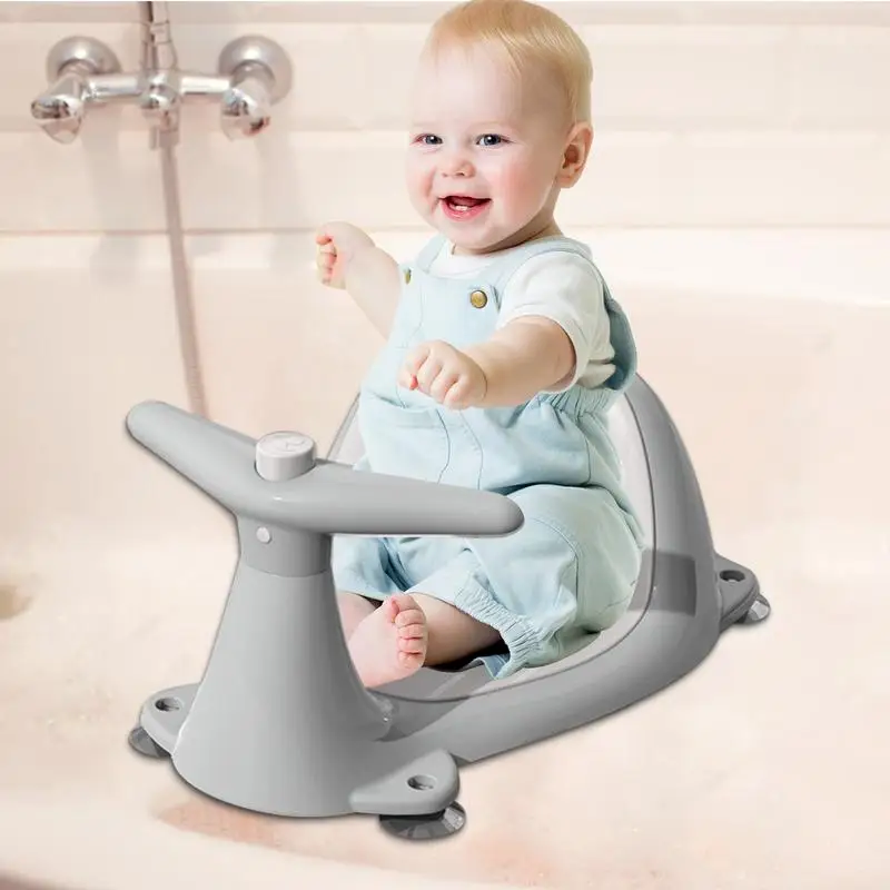 Baby Bath Seat Safe Baby Sit Up Chair With Whale Shape Portable Comfortable Bathing Products For Toddler Kids Home Travel Beach