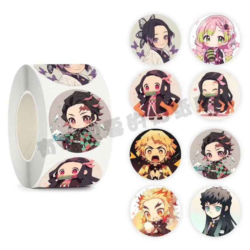 

Anime Demon Slayer Kimetsu No Yaiba Jujutsu Kaisen Stickers Cute Cartoon Characters Anime Hand Account Diy Decoration Toys