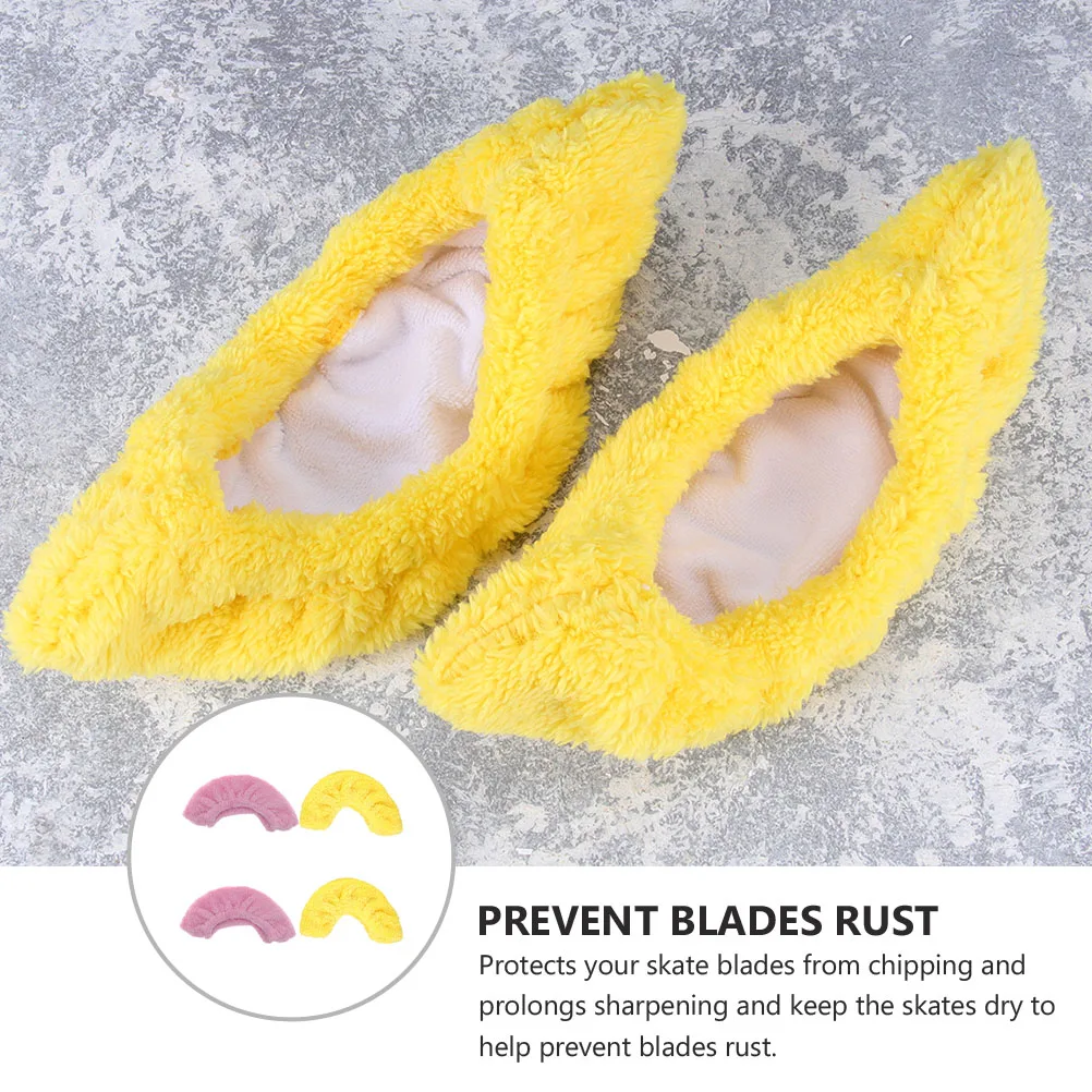 

Elastic Skating Blades Cover Water Absorption Protector For Hockey Figure Ice Skates Durable Guard Covers