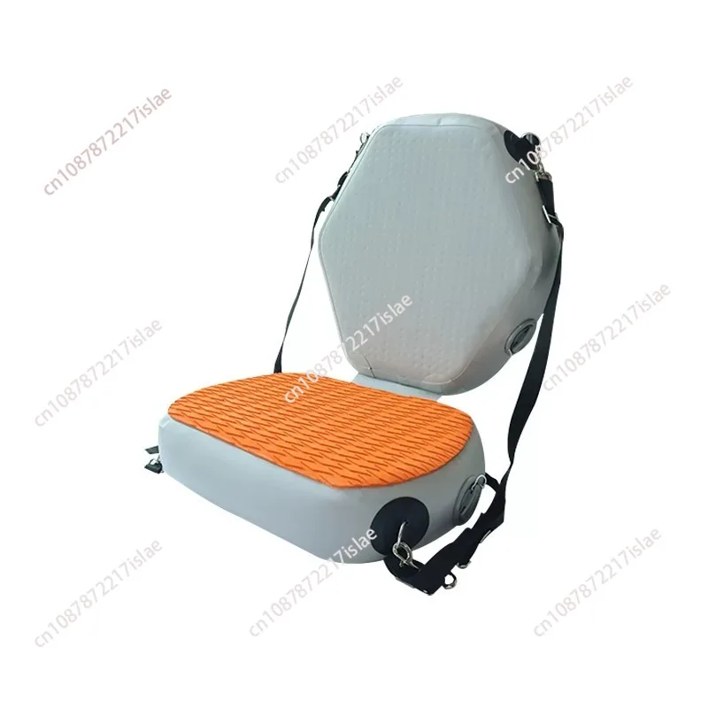 PVC surf paddle board inflatable seat, canoe waterproof backrest cushion, adjustable seat