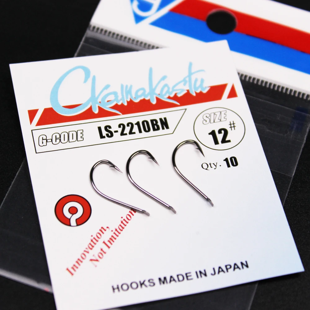 Ckamakastu 2210 Black Fishing - Fishing Hook Barbless 评论和价格