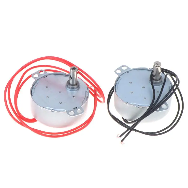TYC-50 AC 12V Stable Synchronous Motor 5-6R/min High Torque Compact Size Motor for Microwave Turntable & Rotating Display
