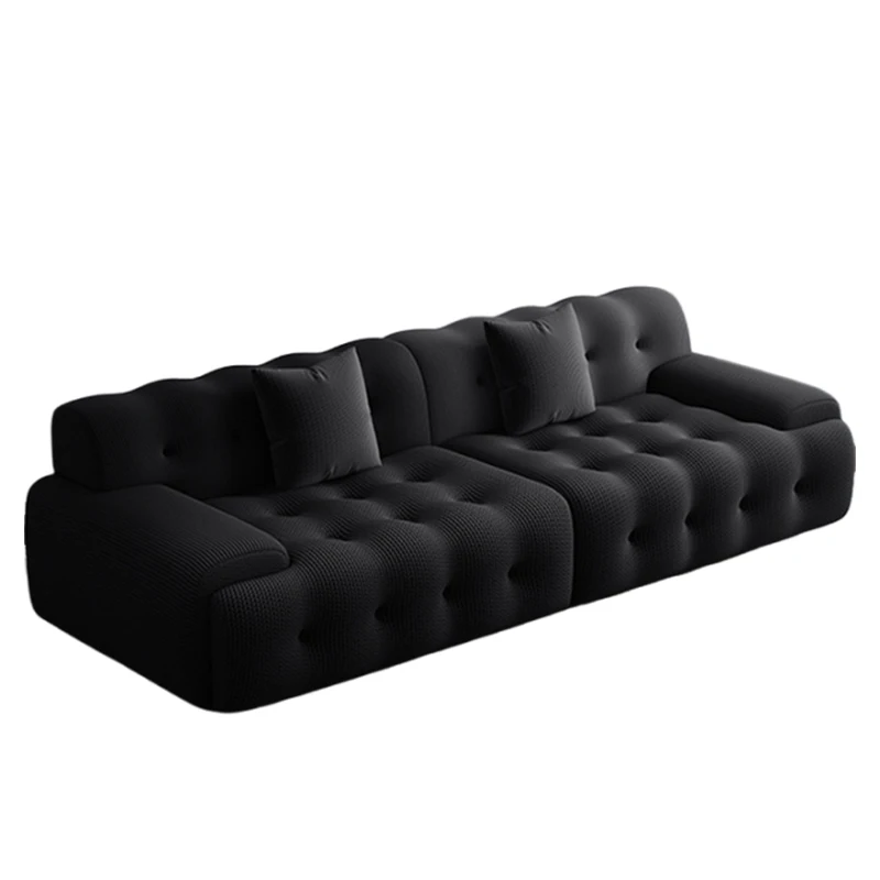 

Customizable Modern Luxury Home Office Sofa Set 2/3/4 Seats Modular Design Comfortable Living Room Furniture Made of Wood