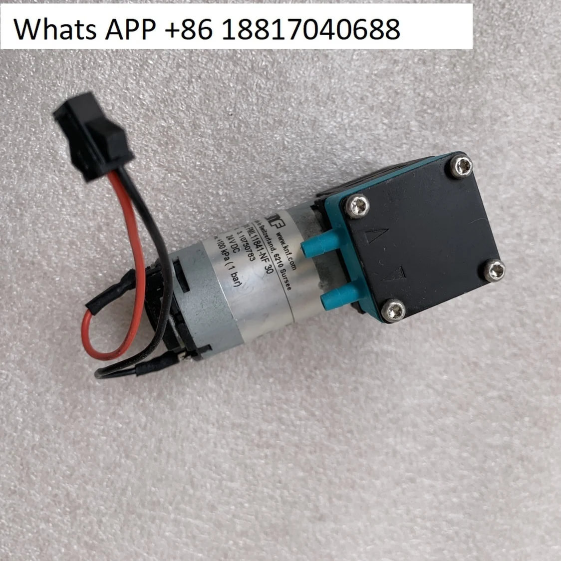 

KNF DC 24V diaphragm pump, suction pump PML11841-NF 30