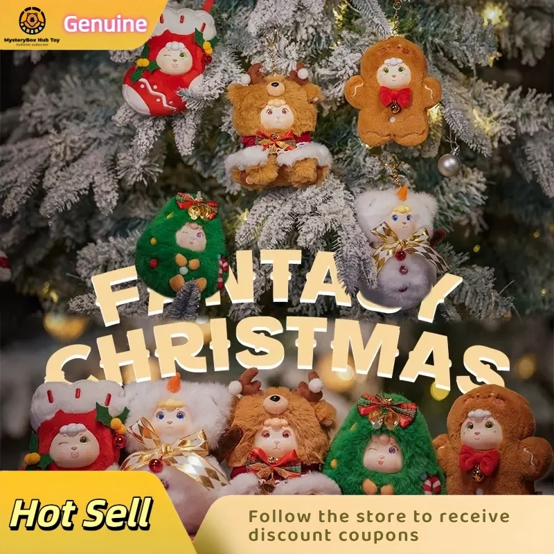 

New Genuine Baphomet Lamb Christmas Fantasy Series Plush Blind Box Cute Doll Girl Gift Trendy Ornament Christmas Gift Girl Gift