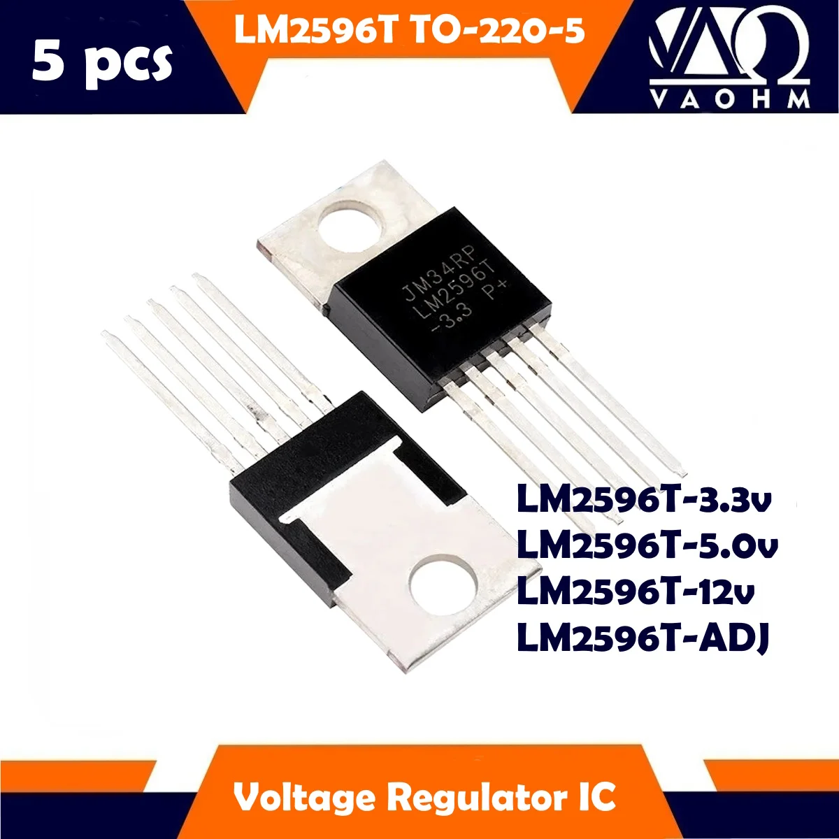 5PCS LM2596 LM2596T…